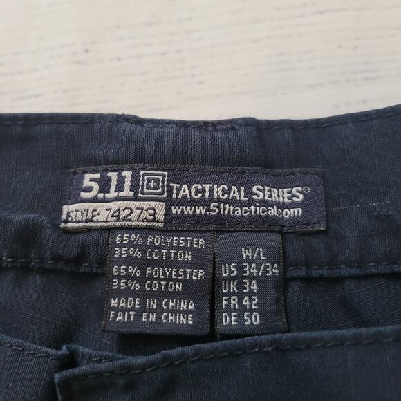 5.11 Tactical Size 34/34 TACLITE PRO RIPSTOP PANT Triple Stitch Durable Work - Picture 10 of 12